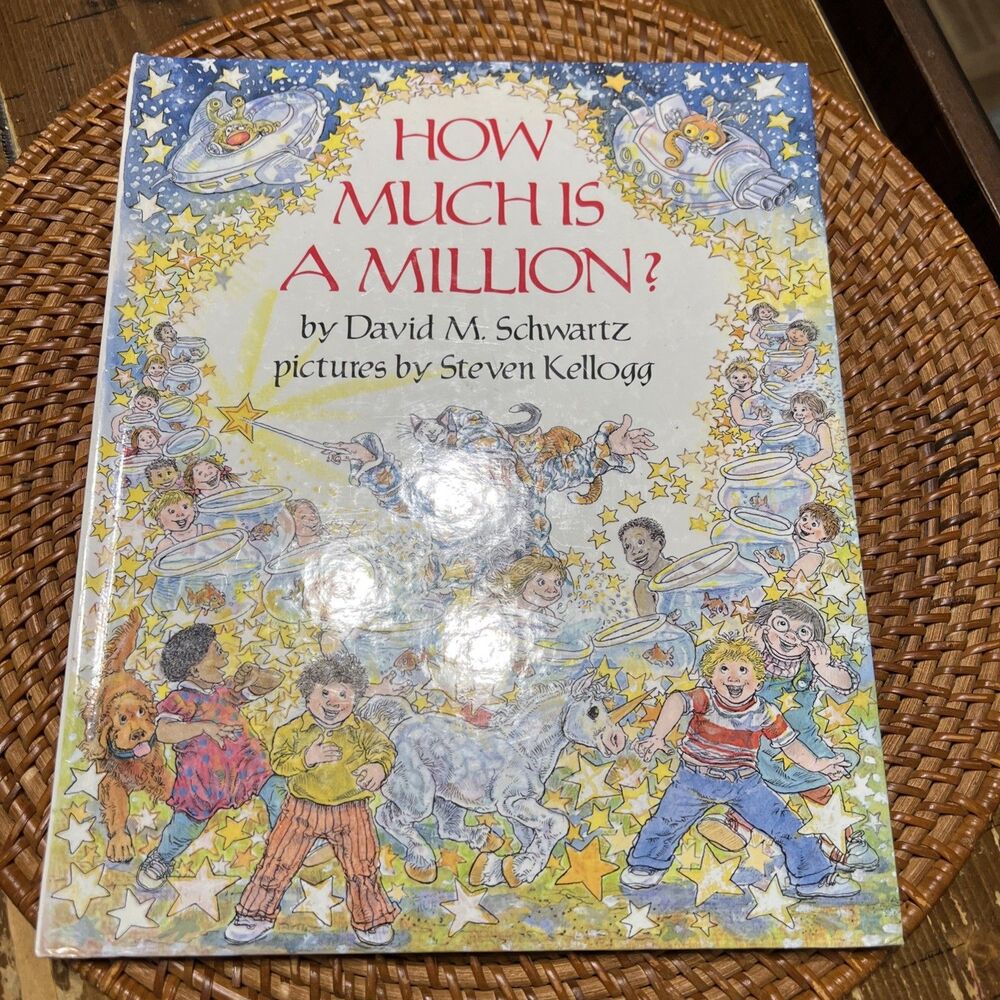 How Much Is A Million Book 1985 Vintage Schwartz/Kellogg Hardcover